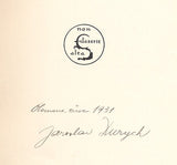 DURYCH; JAROSLAV: REKVIEM; MENŠÍ VALDŠEJNSKÁ TRILOGIE. - 1930. Podpis autora.