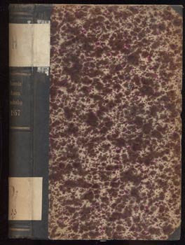 1857. J. Malý: Vlastenectví a kosmopolitismus. Tomek: O právním poměru Čech k někdejší říši německé.