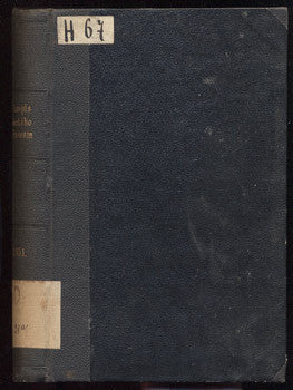 1851. V. Nebeský. Čelakovský: Slovanská právnická přísloví. /historie/Časopis Českého musea/