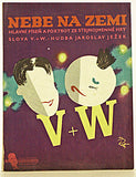 JEŽEK; JAROSLAV: NEBE NA ZEMI. - 1936. Slova Voskovec a Werich.