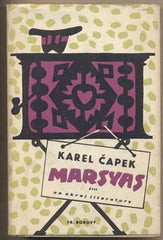 ČAPEK; KAREL: MARSYAS ČILI NA OKRAJ LITERATURY (1919 - 1931). - 1948. Obálka VÁCLAV SIVKO. /kc/t/