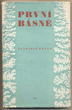 HOLAN; VLADIMÍR: PRVNÍ BÁSNĚ. - 1948. Triumf smrti; Vanutí; Oblouk; Kameni; přicházíš. Obálka P. TUČNÝ. /poesie/t/