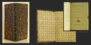 FISCHER; OTOKAR: HERAKLES.  - 1919. Aventinum; 6. sv. Upravil JAROSLAV BENDA. Polokožená vazba.