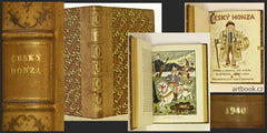 Lada - ČESKÝ HONZA. / JIŘÍ HORÁK. - 1940. Umělecká polokožená vazba s vev. obálkou.
