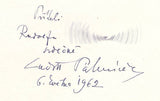 PÁLENÍČEK; LUDVÍK: JINDŘICH MOŠNA. - 1961. Herecký medailon. Podpis autora. orig.  litografie MAX ŠVABINSKÝ; sign.