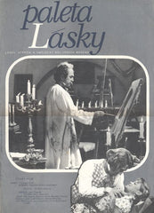 PALETA LÁSKY. - 1976. Autor: Anonym  Český film. Režie. Josef Mach. /plakát/