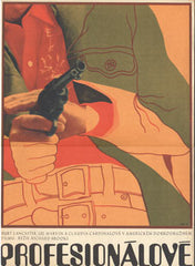PROFESIONÁLOVÉ. - 1966. Autor JOSEF VYLEŤAL. USA. Režie Richard Brooks. /plakát/