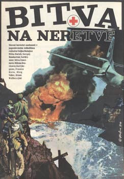 1970. Autor MIROSLAV HRDINA.  Jugoslávský film. Režie Veljko Bulajič.  /plakát/