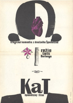 1968. Autor STÁRKOVÁ. Španělský film. Režie Luís Berlango  /plakát/60/