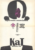 KAT. - 1968. Autor STÁRKOVÁ. Španělský film. Režie Luís Berlango  /plakát/60/