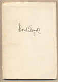 ČAPEK; KAREL: O FANTASII - 1948. Jílovský; novoroční tisk.
