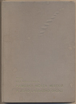 1934. Podpis autora; perokresby J. MÜLLER /místopis/