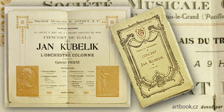 JAN KUBELÍK (1880-1940). - 1911. Palais de Trocadéro. Gabriel Pierne. Ballets Russes; Nijinsky. /hudba/ REZERVACE