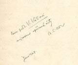 NOR; A. C.: MODERNÍ LITERATURA ČESKOSLOVENSKÁ. - 1937. Podpis autora.