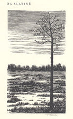 VRCHLICKÝ; JAROSLAV: V SAMOTÁCH. - 1930. 3 sign.  dřevoryty FRANTIŠEK KOBLIHA.  Příloha graf. sborníku 'Hollar'; roč. VI.; sv. I.