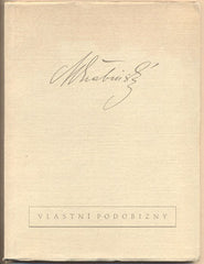 Švabinský - MAX ŠVABINSKÝ: VLASTNÍ PODOBIZNY. - 1943. Podpis Švabinského.