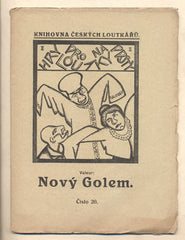 VALEUR (JAN DVOŘÁK): NOVÝ GOLEM. (Podle J. M. KUDĚJE). - Knihovna českých loutkářů. 'Loutkář'. /loutkové divadlo/