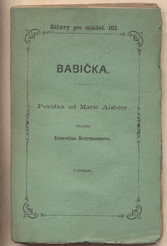 1874. Zábavy pro mládež.