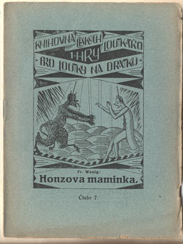 (1919). Knihovna českých loutkářů. 'Loutkář'. /loutkové divadlo/