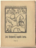 VALEUR (JAN DVOŘÁK): JAK KAŠPÁREK NAPÁLIL ČERTA. - Knihovna českých loutkářů. 'Loutkář'. /loutkové divadlo/