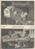 VOSKOVEC a WERICH: BALADA Z HADRŮ. - 1957. Divadlo ABC. graf. úprava JEBENOF; foto M. SVOBODA; il. FR. BIDLO.  /Divadelní program/60/w/