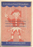 5. LOUTKÁŘSKÁ CHRUDIM. - 1956. Obálka RICHARD LANDER. Celostátní přehlídka loutkařských souborů. /loutkové divadlo/