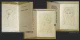 Janeček - FLORIAN; MIROSLAV: KNÍŽKA LÁSKY. - 1975. Lyra Pragensis; ed. Polyhymnia sv. 4. 3 barevné; sign. lepty OTA JANEČEK.