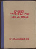 1938. Kniha prvá Rota nazdar 1914 - 1916. Předsádky a vazba M. SMOLKA. /historie/