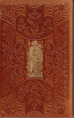 Brunner - NERUDA; JAN: ZPĚVY PÁTEČNÍ. - 1922. Původní kožená vazba a výzdoba V. H. BRUNNER.