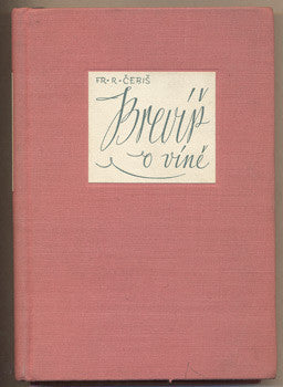 1939. Ilustrace FRANTA STEJSKAL. /víno/gastronomie/