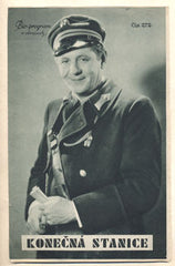 KONEČNÁ STANICE. - (1934). Režie: E. W. Emo. Hrají: Pavel Hörbiger; Hans Moser; Josefine Dora. /Bio-program /film/progr