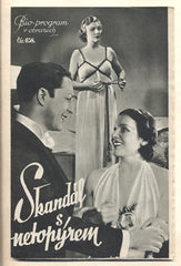 SKANDÁL S NETOPÝREM. - 1936. Režie: Herbert Selpin. Hrají: Viktor de Kowa; M.  Andergastová; A. Sandrocková. /Bio-program /