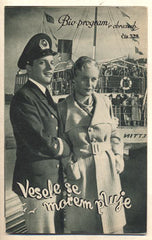 VESELE SE MOŘEM PLUJE. - (1936). Režie: A. Elling. Hrají: Ida Wüstová; Hilda Krügerová. /Bio-program/film/program/