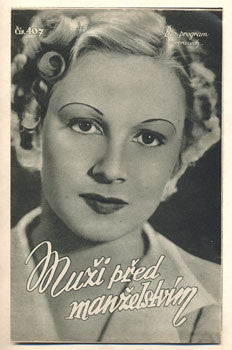 1935. Režie: Karel Boese. Hrají: Klinger; C. Höhnová; G. Weiserová. /Bio-program/film/program/