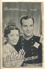 MLÁDÍ KRÁLOVNY VIKTORIE. - 1936. Režie: Erich Engel. Hrají: Jenny Jugo. /Bio-program/film/program/
