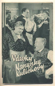 1935. Režie: V. Slavínský. Hrají: Ant. Nedošínská; J. Kohout; H. Vítová; V. Ferbasová. /Bio-program 