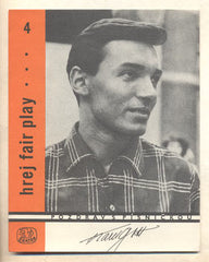 Gott - POZDRAV S PÍSNIČKOU KARLA GOTTA. - 1967. Hrej fair play. Obálka BOHUMIL MACÁK. /Panton/noty/60/