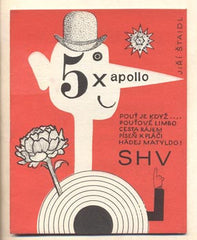 Jiří Štaidl - 5 x APOLLO. - 1966. Pouť pro dva. Obálka LUBOMÍR ŠTĚPÁN. /noty/60/