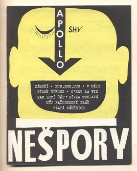 1967. Nešpory. Obálka LUBOMÍR ŠTĚPÁN /noty/60/