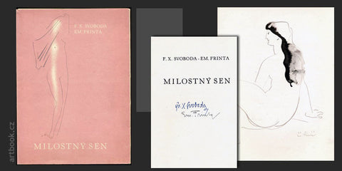 1940. Podpis autorů. Kresby EMANUEL FRINTA.