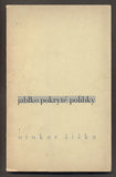 ŽIŽKA; OTOKAR: JABLKO POKRYTÉ POLIBKY. - 1934. Podpis autora. Frontispic J. A. VOLEJNÍČEK. Edice Katalepton.