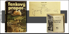 ŠKVORECKÝ; JOSEF: TANKOVÝ PRAPOR. - 1980. Podpis autora; čísl. exemplář. Předmluva Jiří Voskovec. Ilustrace JAN BRYCHTA. /exil/