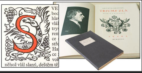 1927. Grafická výzdoba ZDENKA BRAUNNEROVÁ a FRANTIŠEK KOBLIHA;  čísl. výtisk.