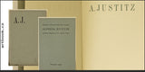 A. JUSTITZ - 1930.  Skupina V.U.; Galerie Vaněk; František Dvořáček; text František Venera; úprava PETR DILINGER.
