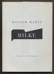 RILKE; RAINER MARIA: DOPISY O CÉZANNOVI. - 1998. Edice De arte sv. 2.; úprava STANILAV KOLÍBAL a MICHAL BURDA.
