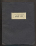 KRÝSA; V. J.: KRITIK JINDŘICH VODÁK. - 1940. Podpis autora.