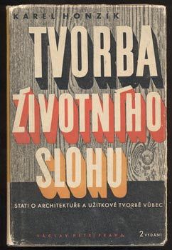 1947. Obálka JAROSLAV ŠVÁB. /architektura/