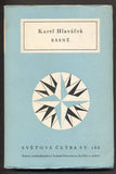 HLAVÁČEK; KAREL: BÁSNĚ. - 1958. Světová četba.