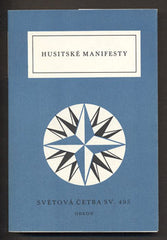 HUSITSKÉ MANIFESTY. - 1986. Světová četba.