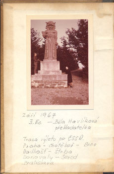 1961. CARVING HIS OWN DESTINY.  Přeložila Běla Havlíková. Sochařství; Radegast. /exil/